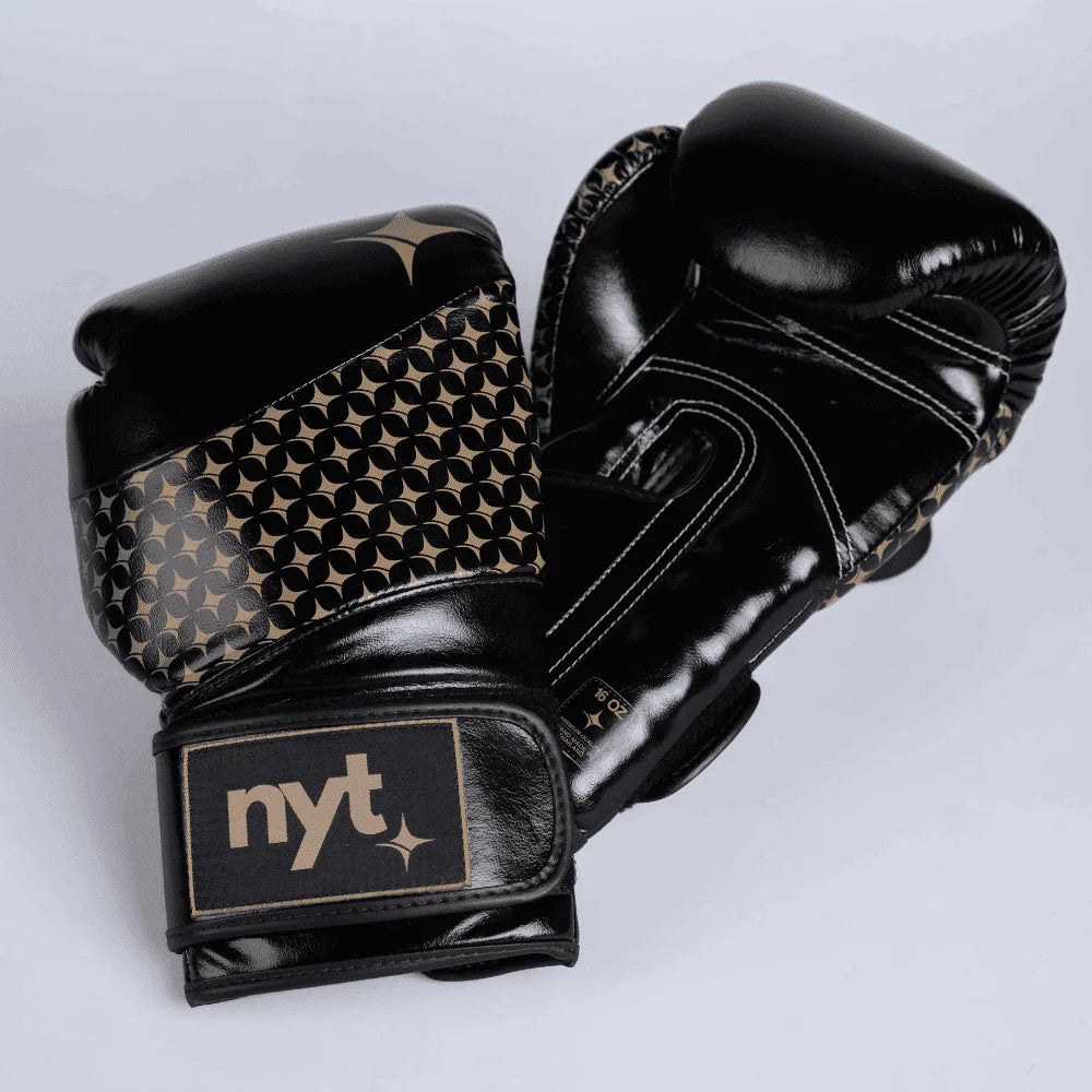 NYT Star Boxing Gloves Black/Sand - The Fight Club