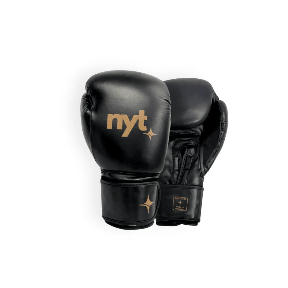 NYT Youth NYTmare Boxing Gloves Black/Sand - The Fight Club