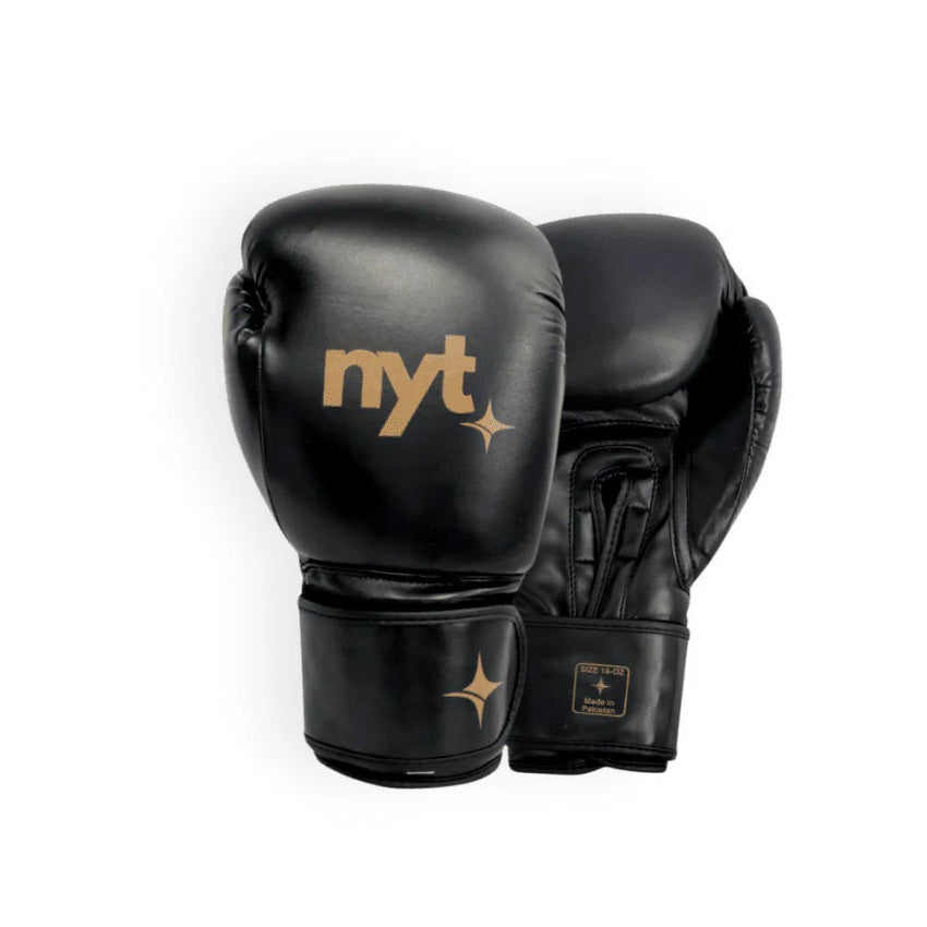 NYT Youth NYTmare Boxing Gloves Black/Sand - The Fight Club