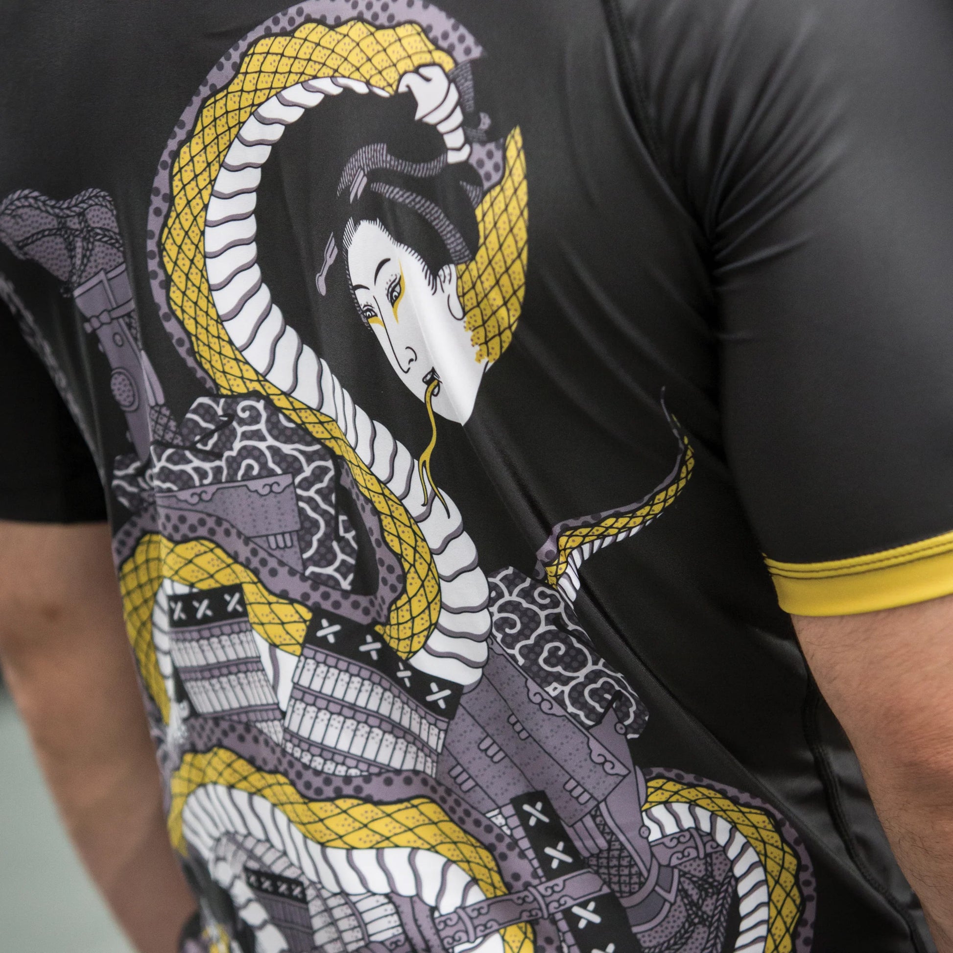 Budo Nure-Onna Rash Guard Black - The Fight Club