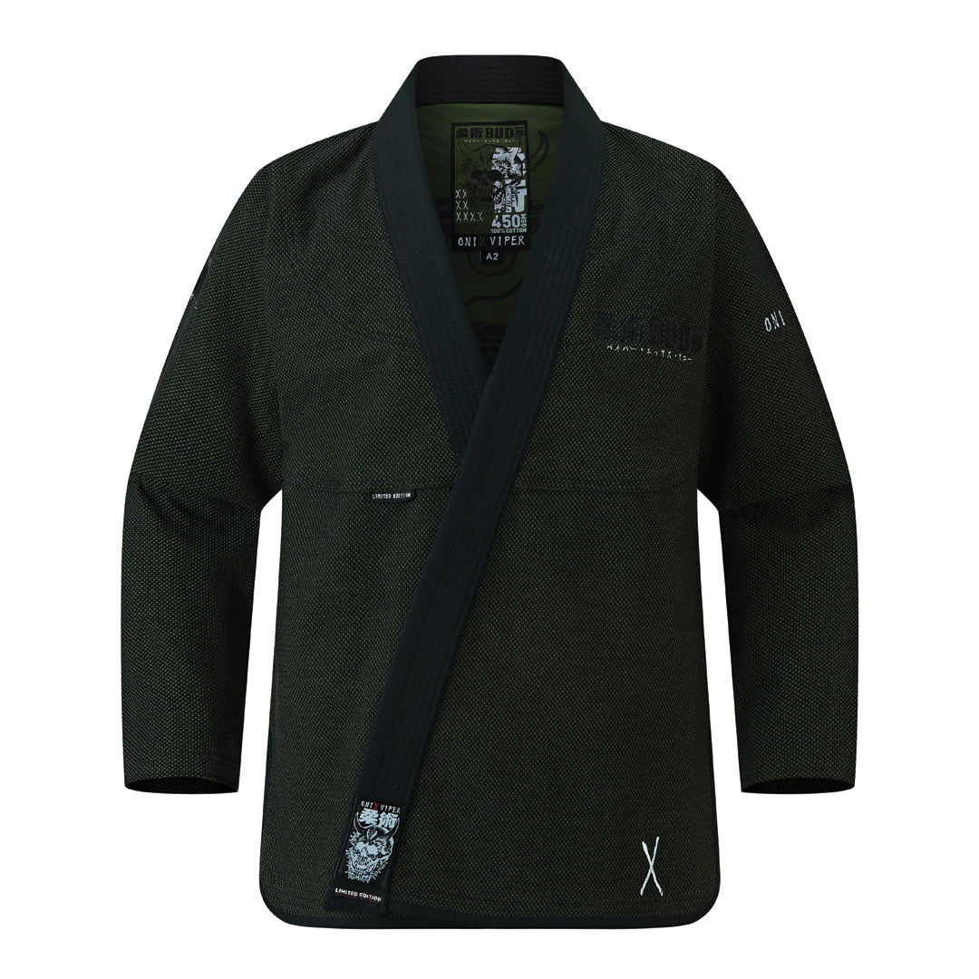 Budo ONI x VIPER Gi Black/Green