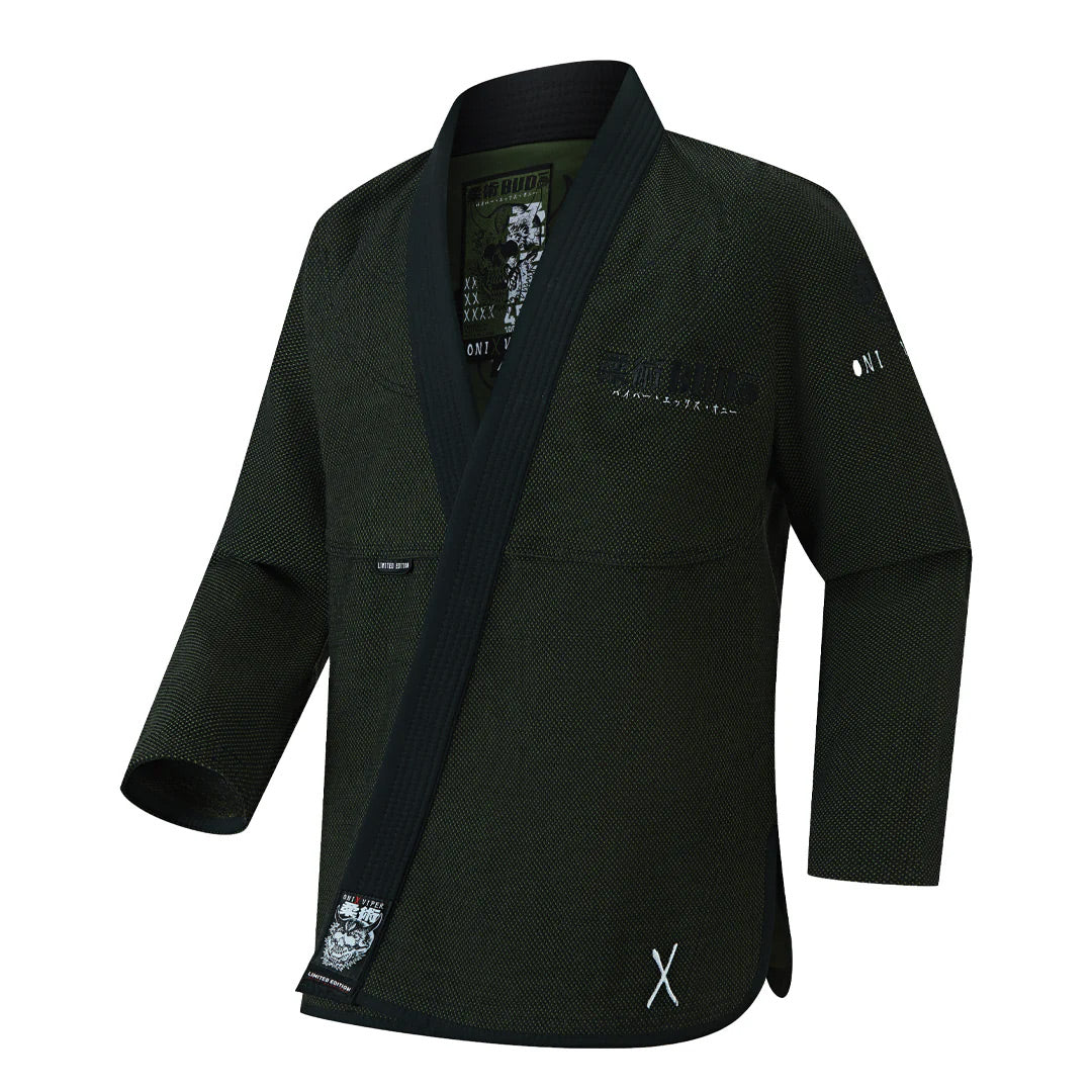 Budo ONI x VIPER Gi Black/Green