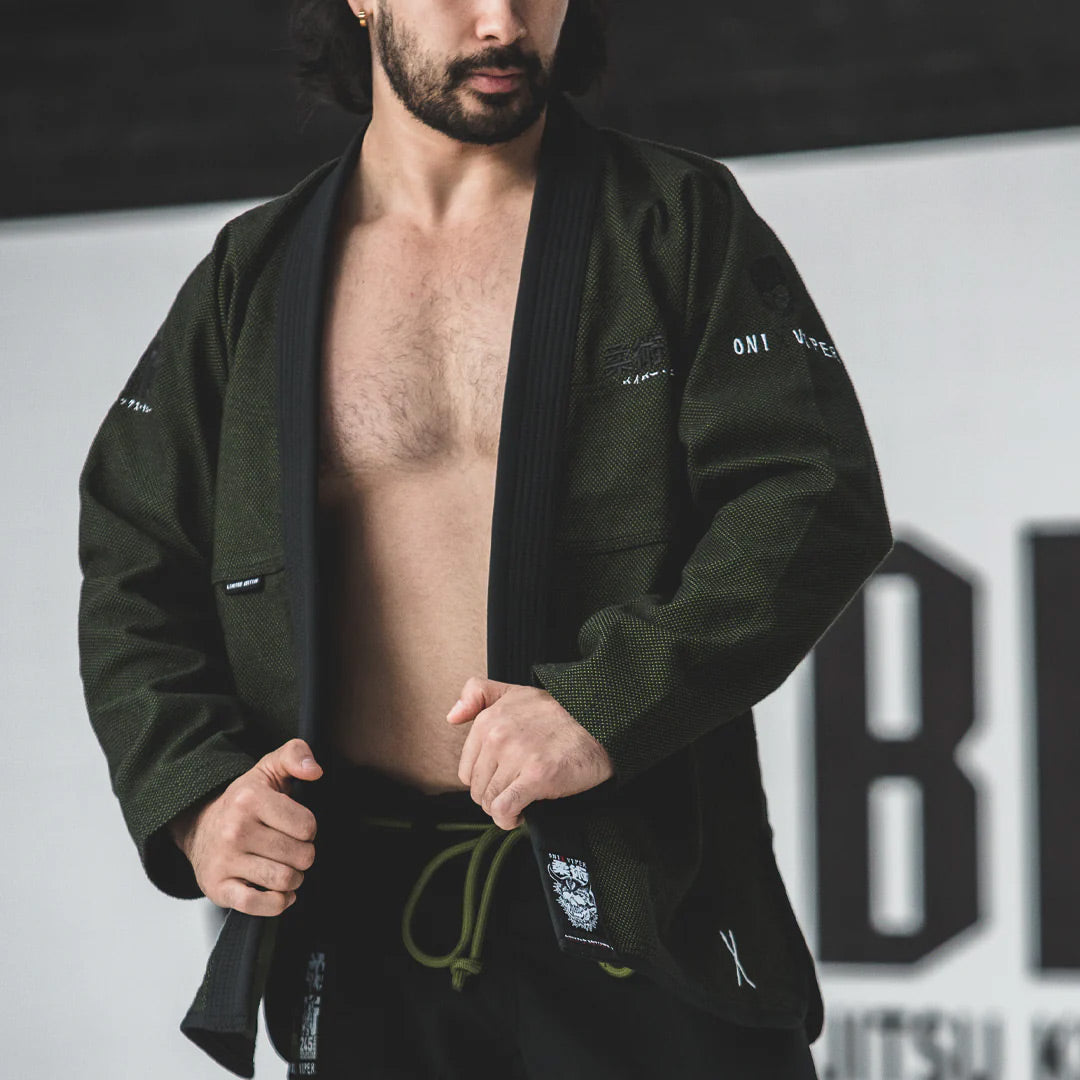 Budo ONI x VIPER Gi Black/Green