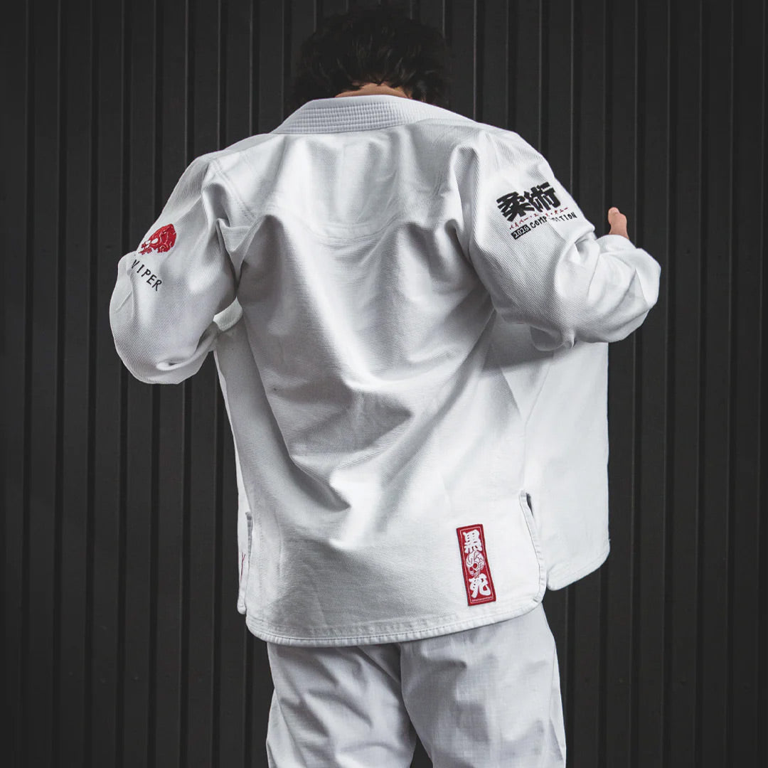 Budo ONI x VIPER Competition Gi White - The Fight Club