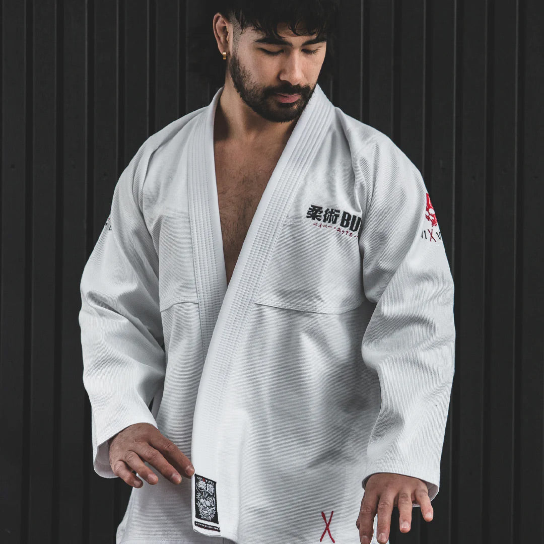 Budo ONI x VIPER Competition Gi White - The Fight Club