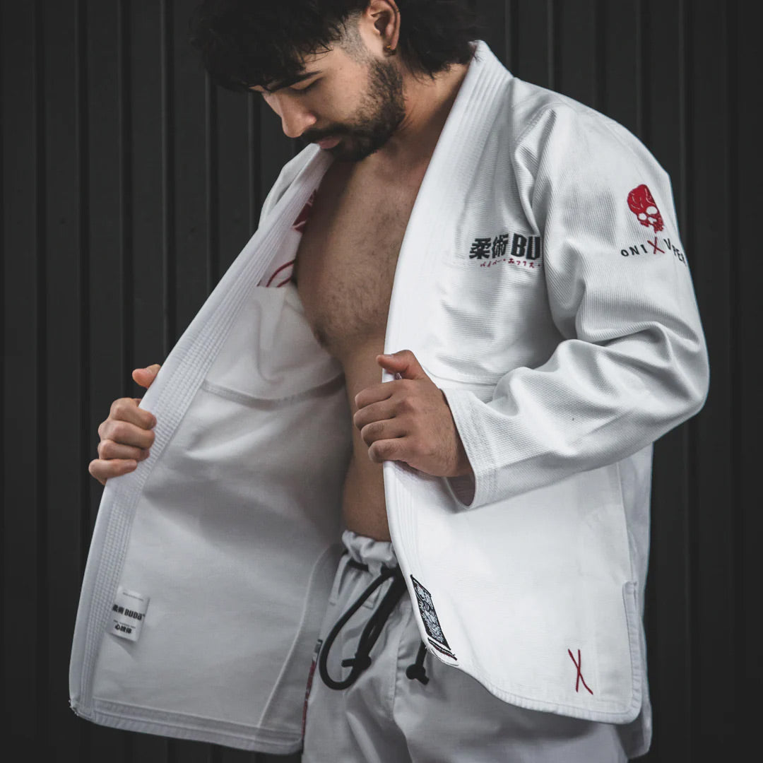 Budo ONI x VIPER Competition Gi White - The Fight Club