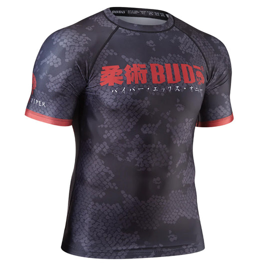 Budo ONI x VIPER Black Rash Guard - The Fight Club