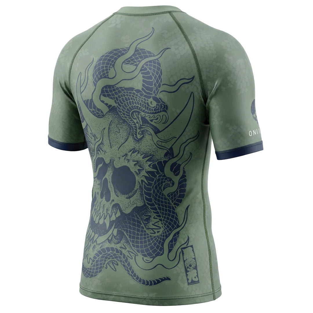 Budo ONI x VIPER Green Rash Guard – The Fight Club
