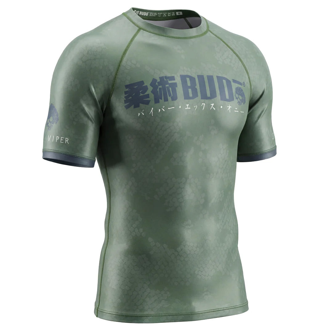 Budo ONI x VIPER Green Rash Guard