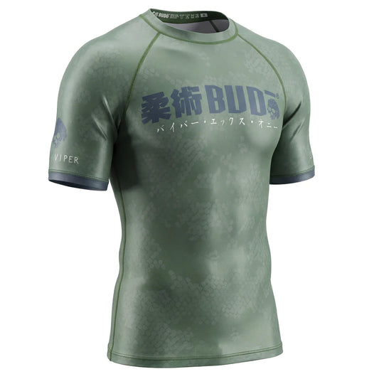 Budo ONI x VIPER Green Rash Guard