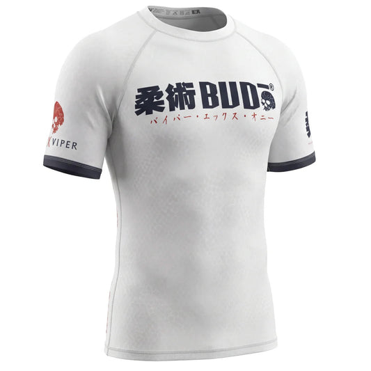 Budo ONI x VIPER White Rash Guard