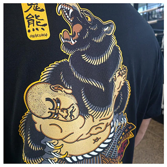 Budo Onikuma Black T-Shirt - The Fight Club