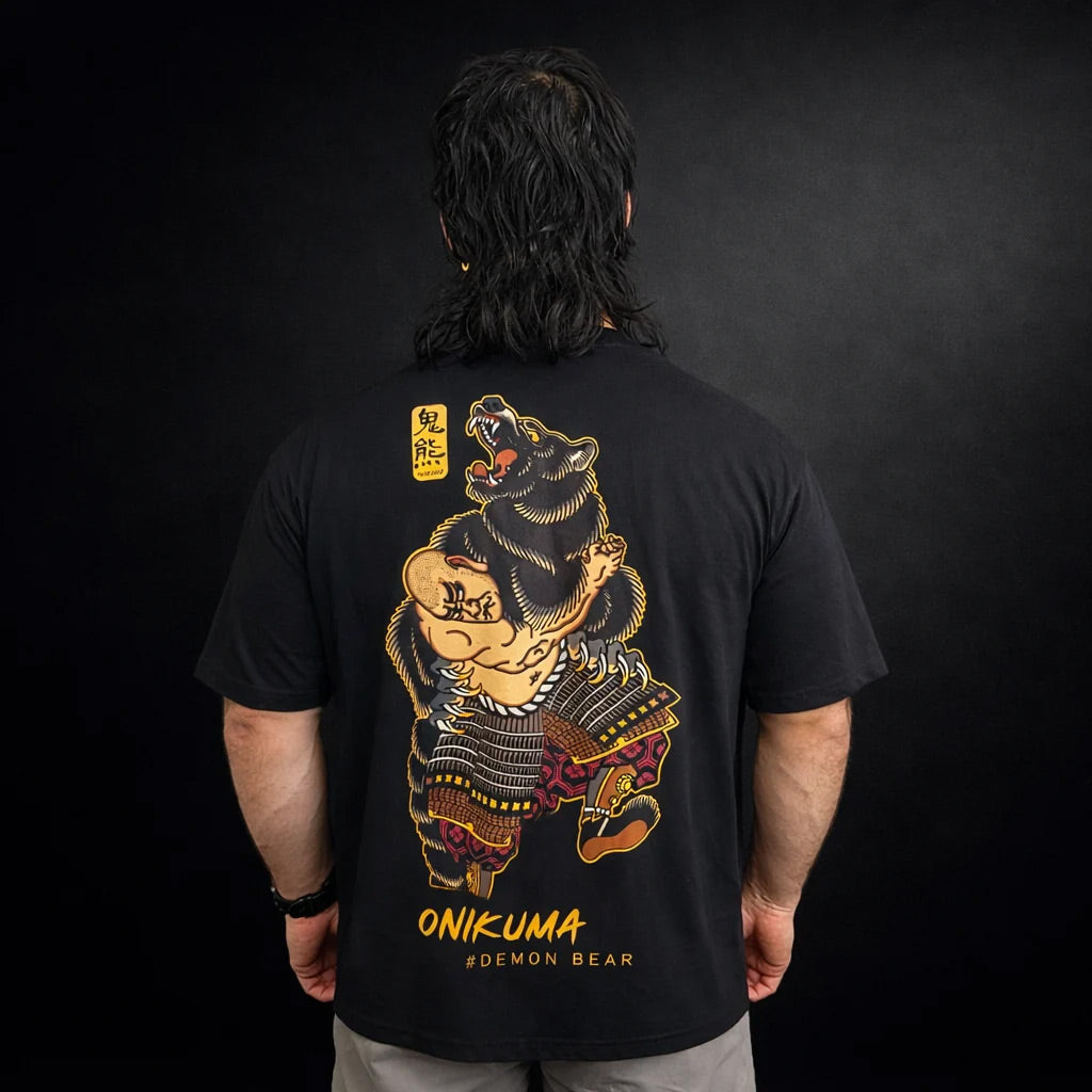Budo Onikuma Black T-Shirt - The Fight Club