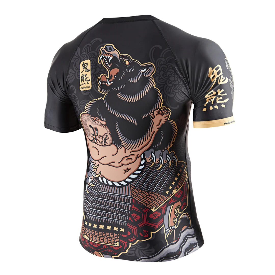 Budo Onikuma Rash Guard Black - The Fight Club