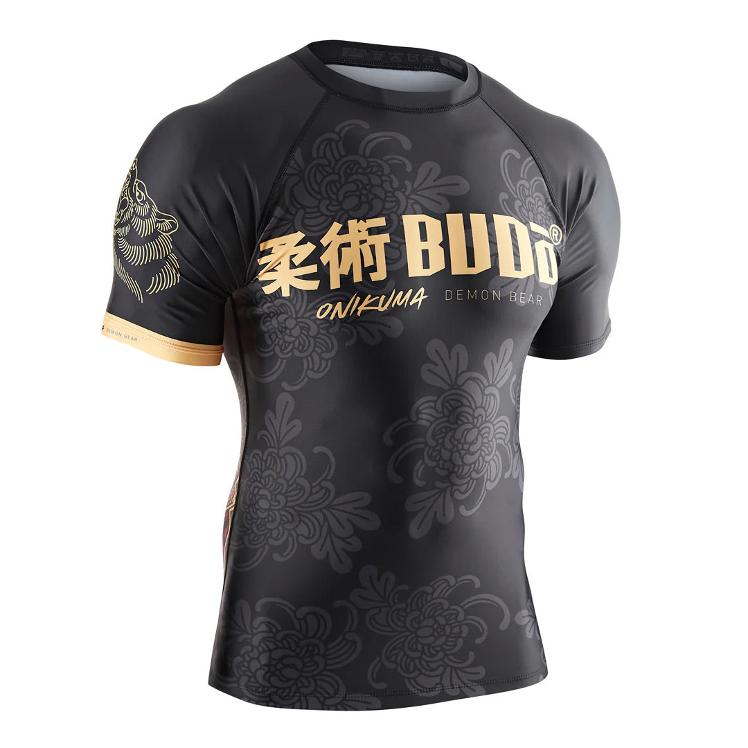 Budo Onikuma Rash Guard Black - The Fight Club