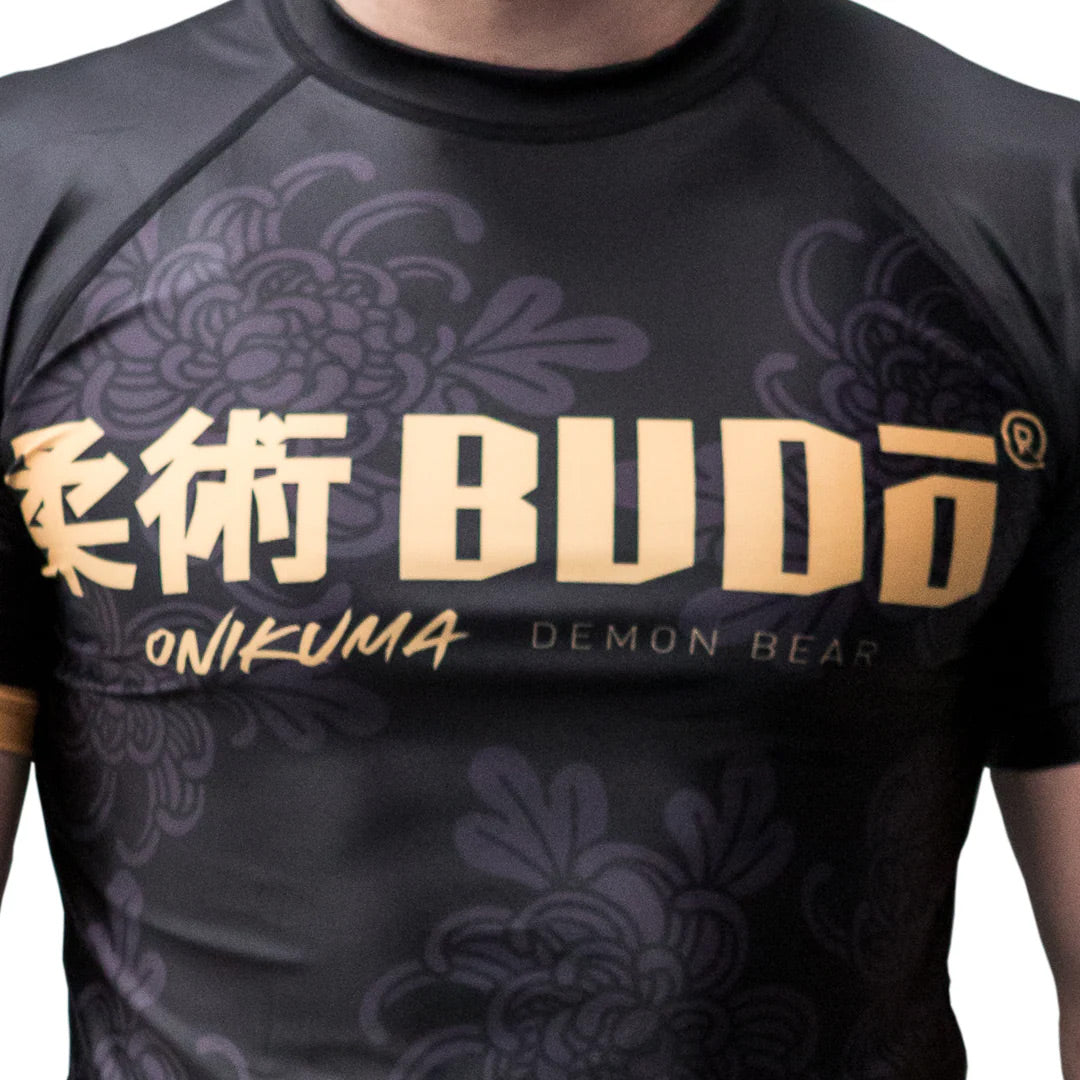 Budo Onikuma Rash Guard Black - The Fight Club