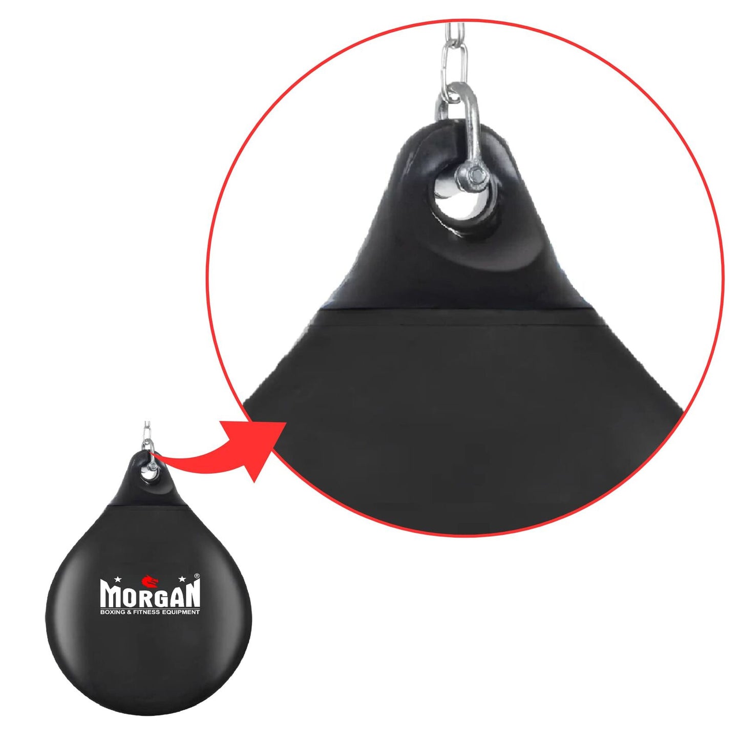 Morgan H2O Water Punch Bag 60kg - The Fight Club