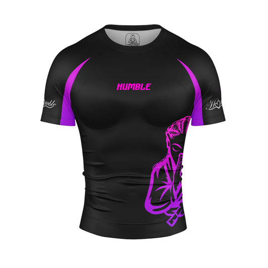 Humble Pink Haze Women's Rash Guard - The Fight Club