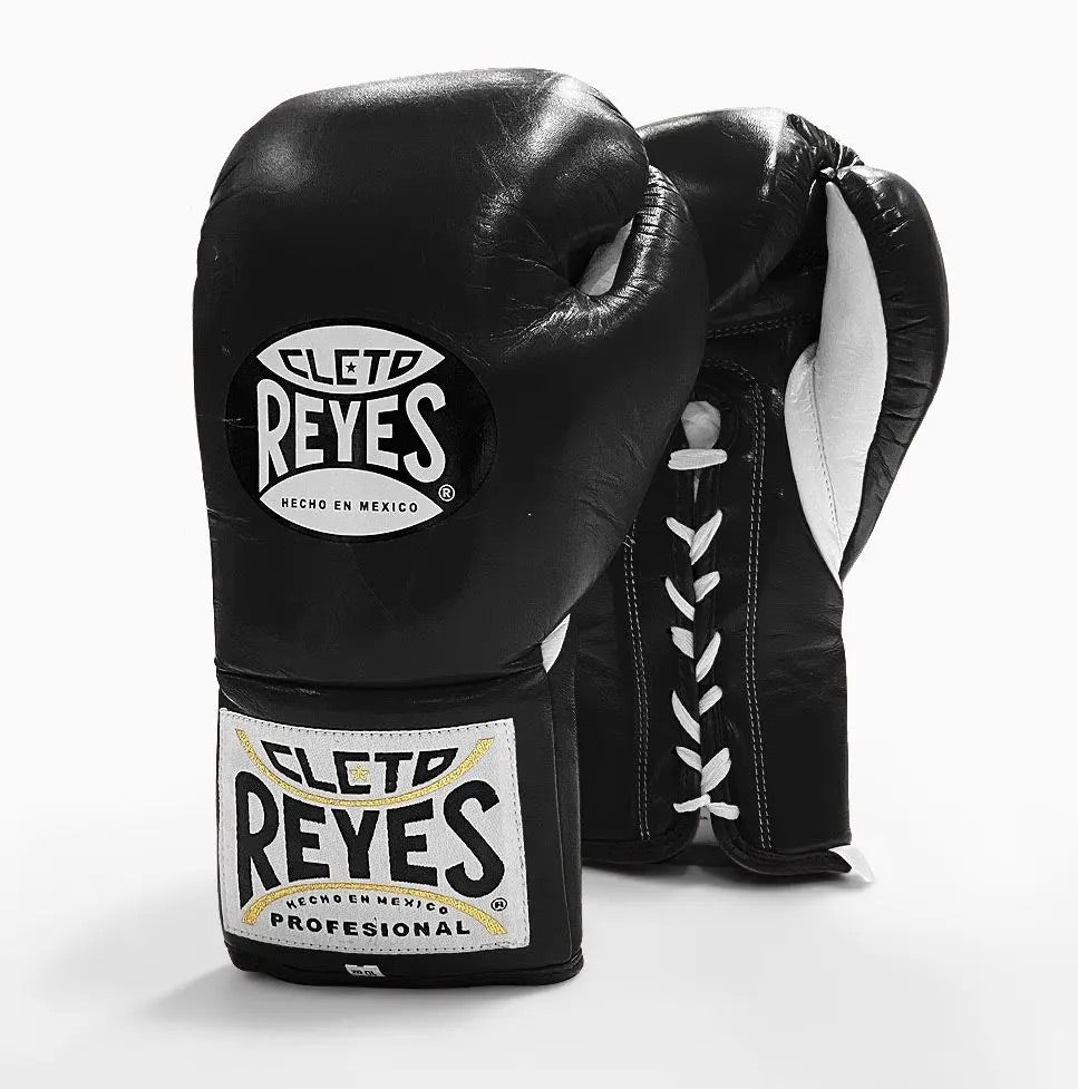 Cleto Reyes Official Professional Boxing Gloves Black - The Fight Club