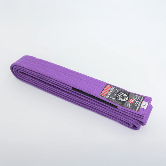 Budo Brazilian Jiu-Jitsu Belt Purple - The Fight Club