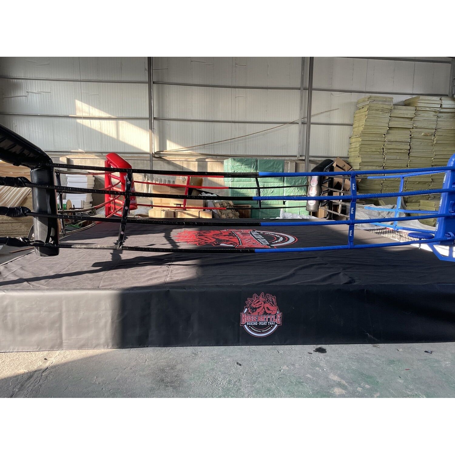 Morgan Custom Raised Boxing Ring 6 Metres - The Fight Club
