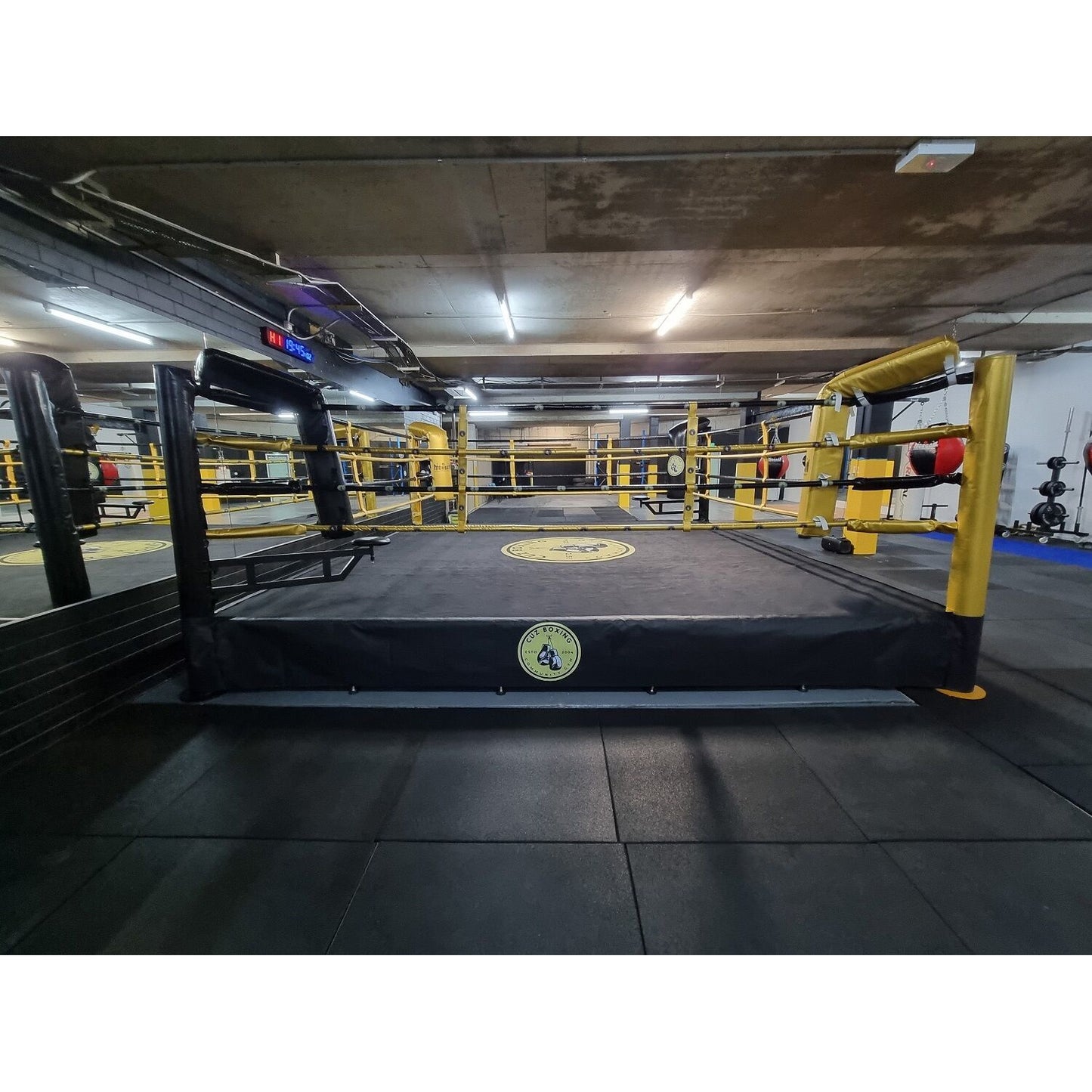 Morgan Custom Raised Boxing Ring 6 Metres - The Fight Club