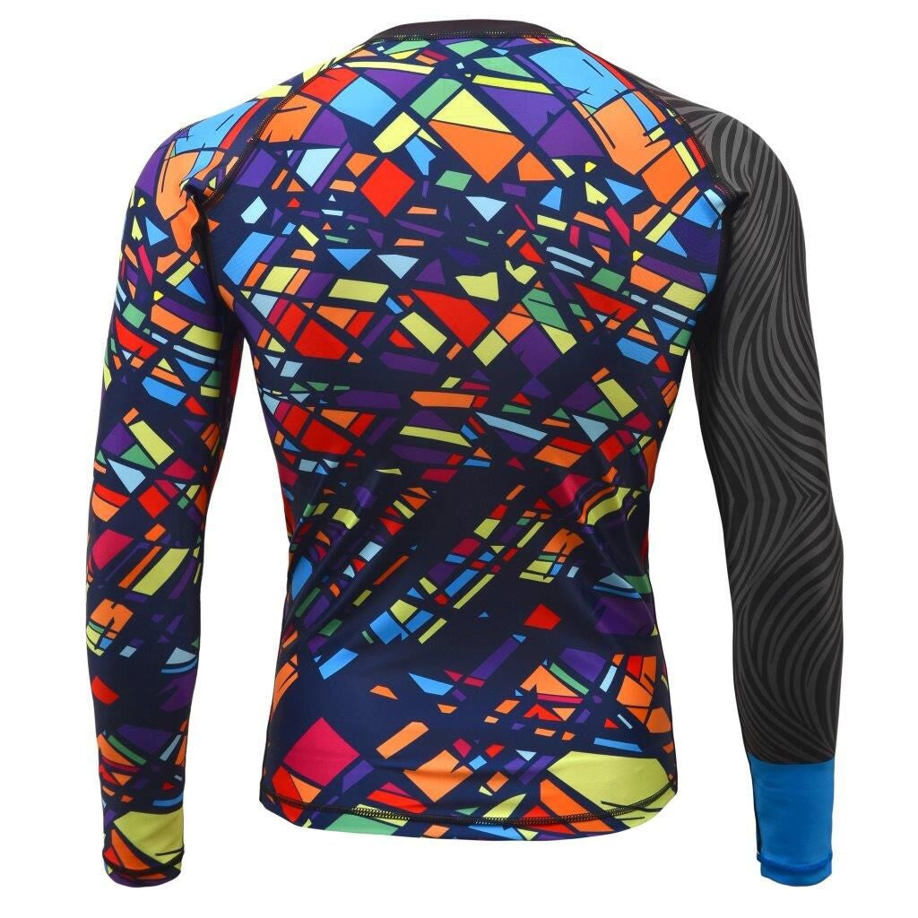 Funky Rash Guards Morgan Multicolour Limited Edition Rash Guard – The Fight Club