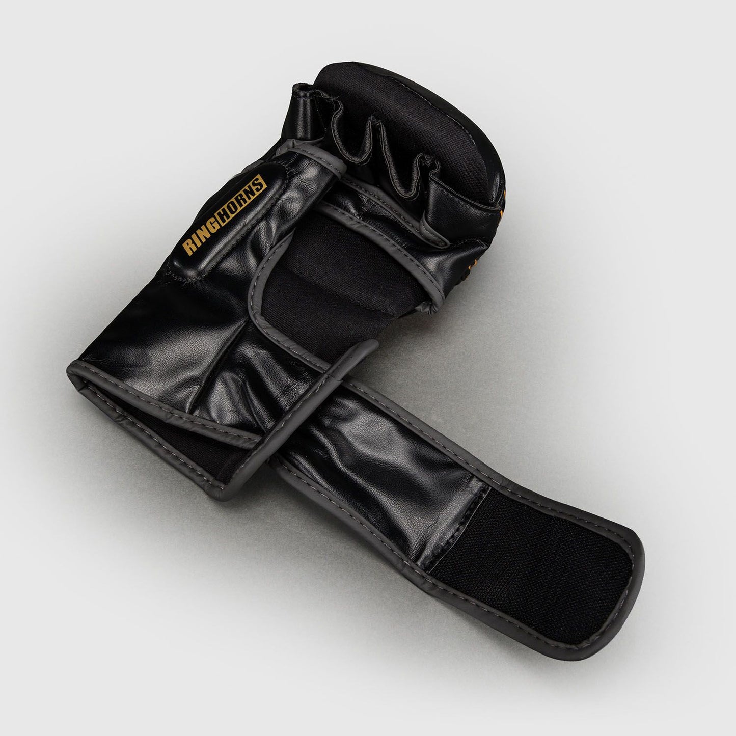 Venum Ringhorns Charger MMA Sparring Gloves Black/Gold - The Fight Club