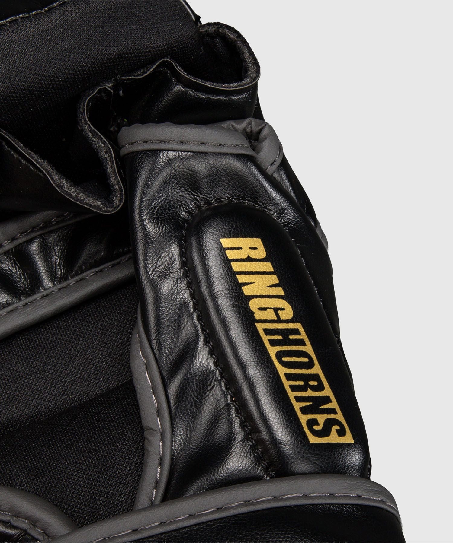 Venum Ringhorns Charger MMA Sparring Gloves Black/Gold - The Fight Club
