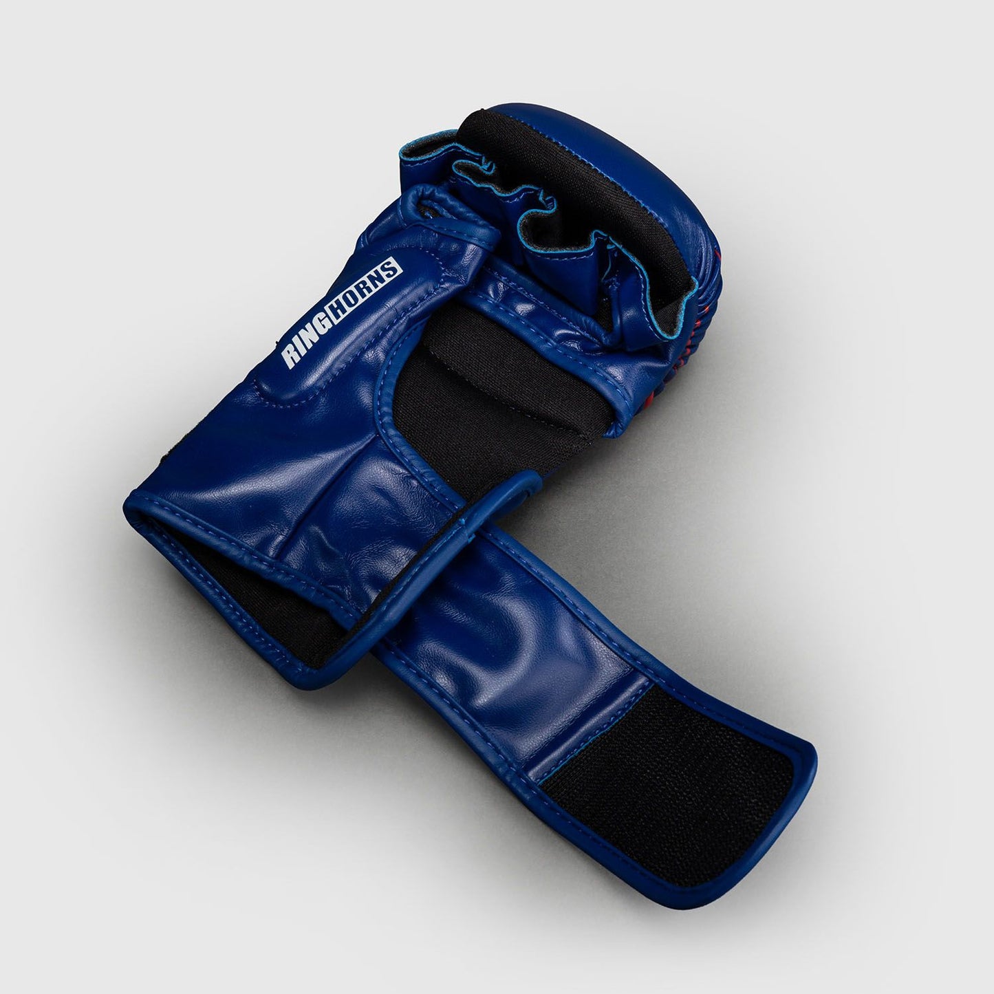 Venum Ringhorns Charger MMA Sparring Gloves Navy Blue/Red - The Fight Club