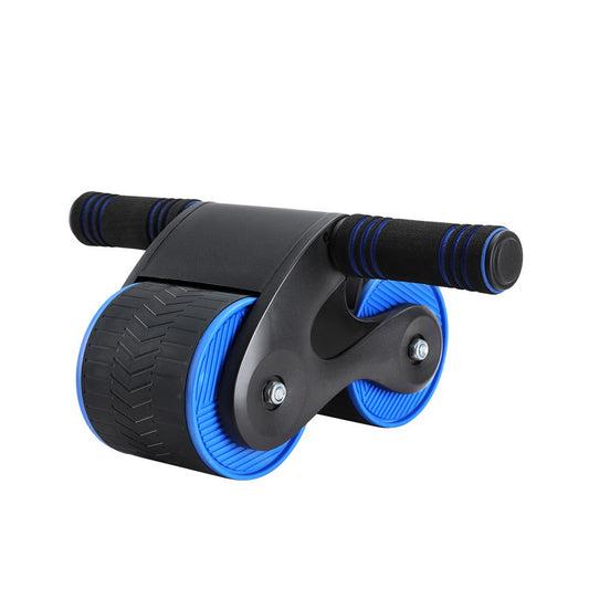 Everfit Ab Roller Automatic Rebound Abdominal Wheel Home Gym Workout Blue - The Fight Club