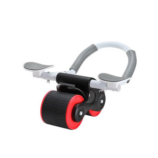 Everfit Ab Roller Automatic Rebound Abdominal Wheel with Knee Pad Home Gym Sport - The Fight Club