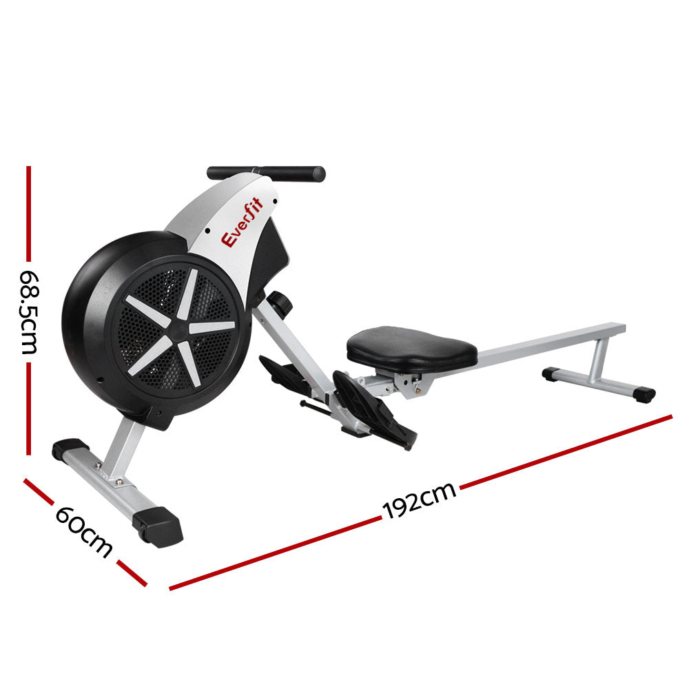 Everfit 8 Level Rowing Exercise Machine - The Fight Club