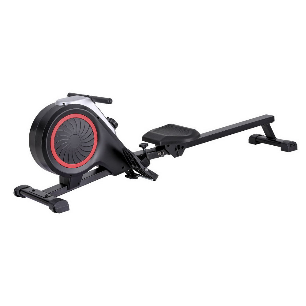 Everfit Rowing Machine 16 Levels Foldable Magnetic Rower Gym Cardio Workout - The Fight Club