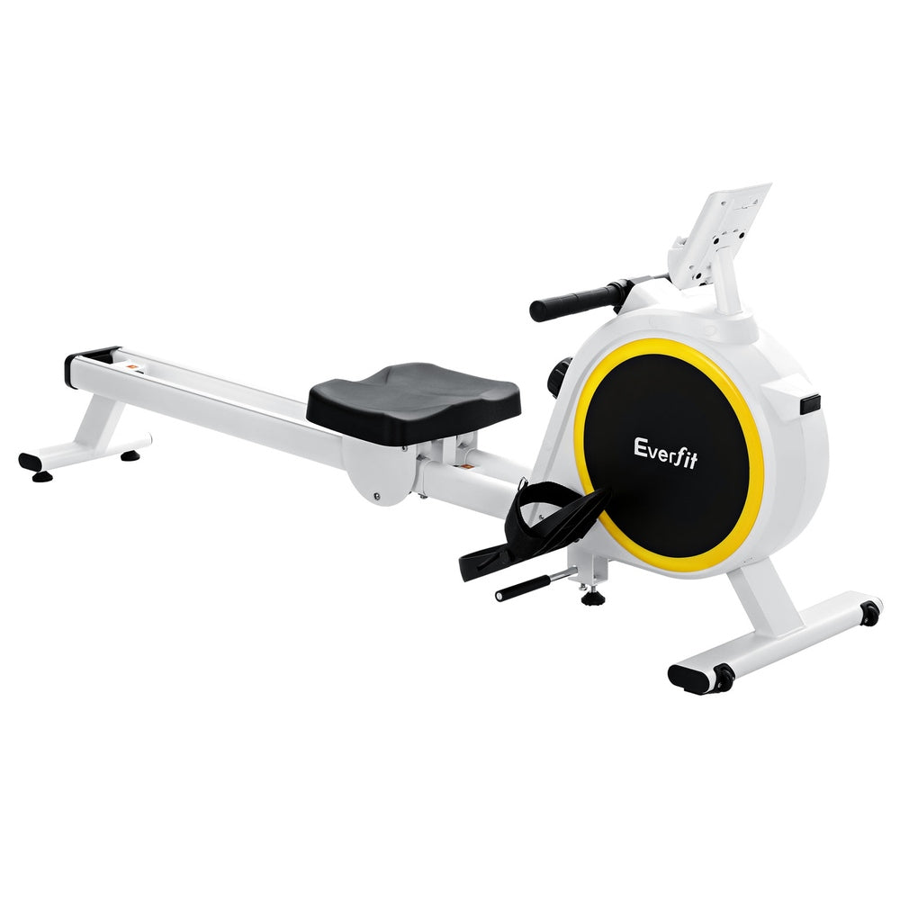 Everfit Rowing Machine 16 Levels Magnetic Rower Home Gym Cardio Workout - The Fight Club