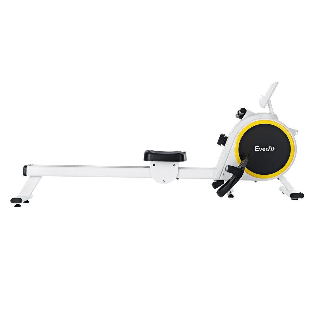 Everfit Rowing Machine 16 Levels Magnetic Rower Home Gym Cardio Workout - The Fight Club