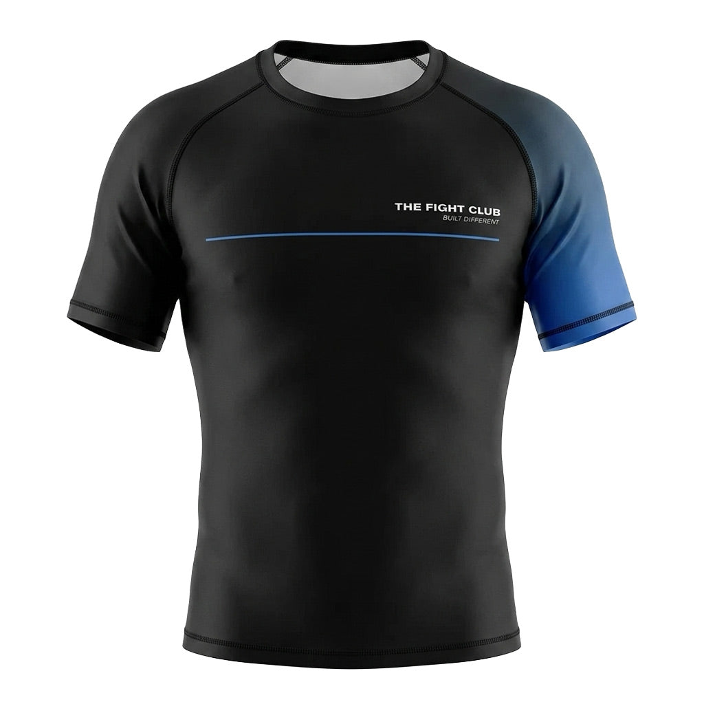 The Fight Club Ranked Rash Guard Blue - The Fight Club