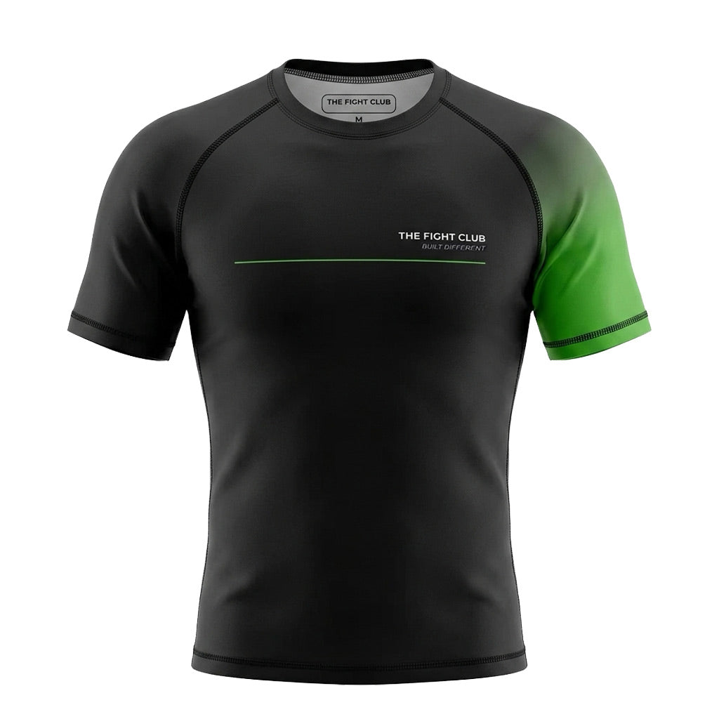 The Fight Club Kids Ranked Rash Guard Green