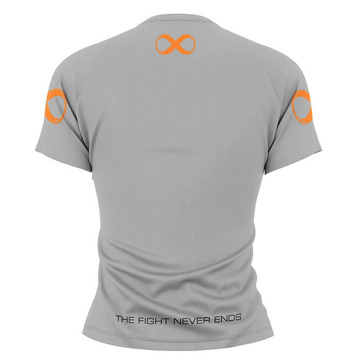 Braus Competition Kids Ranked Rash Guard Grey - The Fight Club