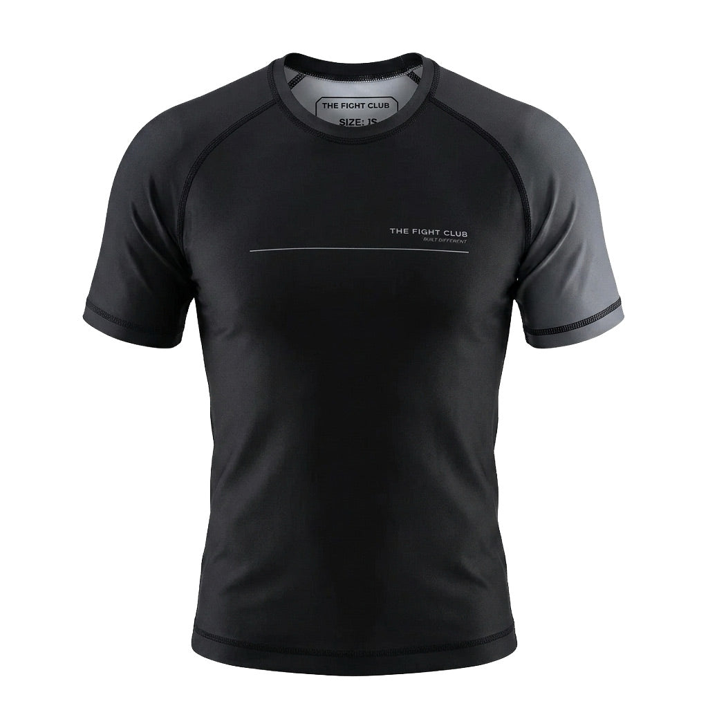 The Fight Club Kids Ranked Rash Guard Grey