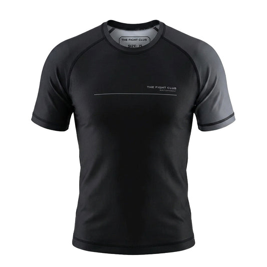 The Fight Club Kids Ranked Rash Guard Grey