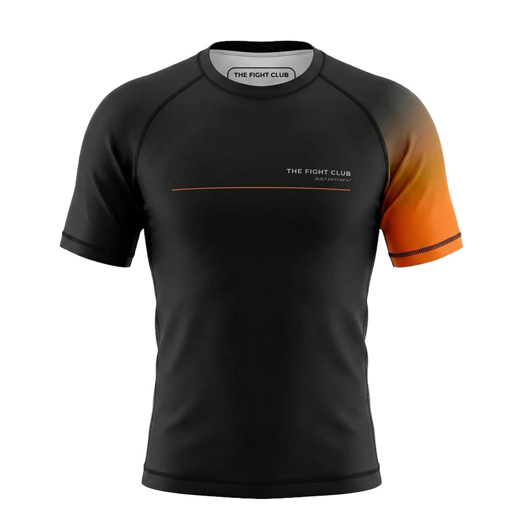 The Fight Club Kids Ranked Rash Guard Orange