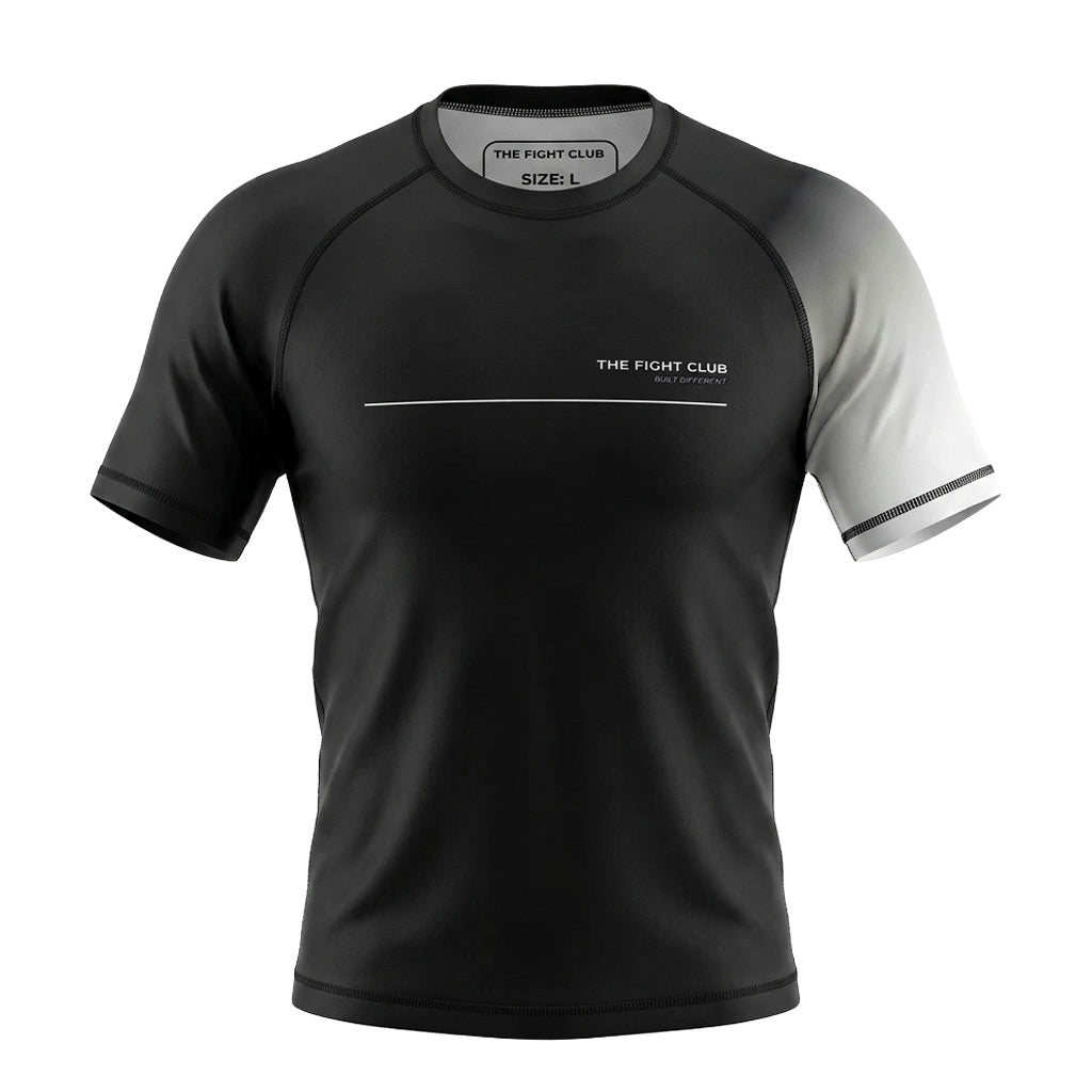 The Fight Club Kids Ranked Rash Guard White