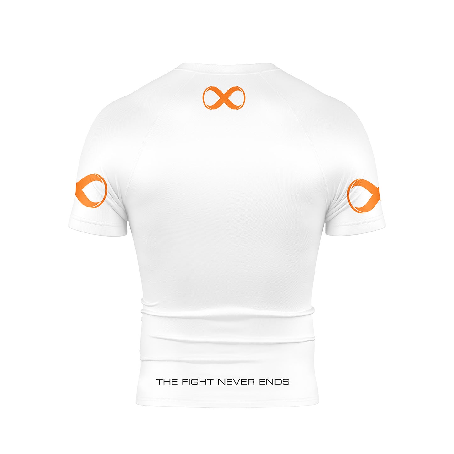 Braus Competition No Gi Rash Guard White - The Fight Club