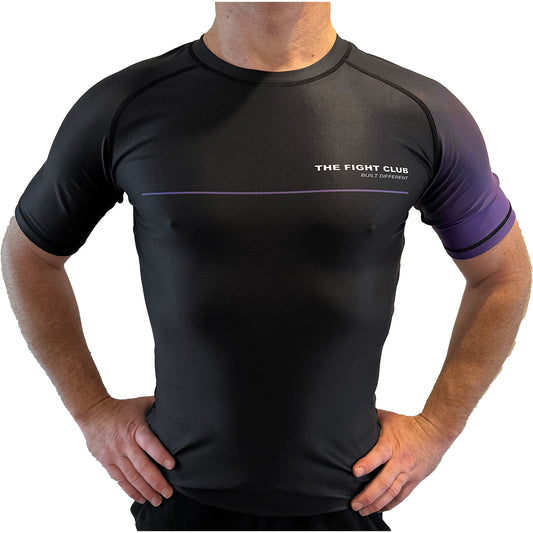 The Fight Club Ranked Rash Guard Purple - The Fight Club