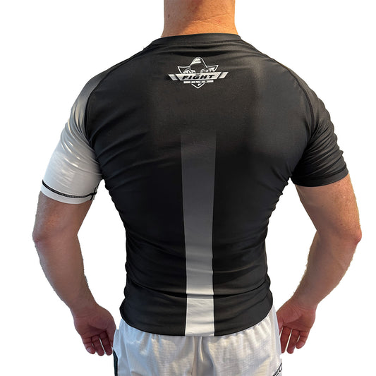 The Fight Club Ranked Rash Guard White - The Fight Club