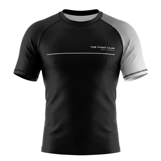The Fight Club Ranked Rash Guard White - The Fight Club