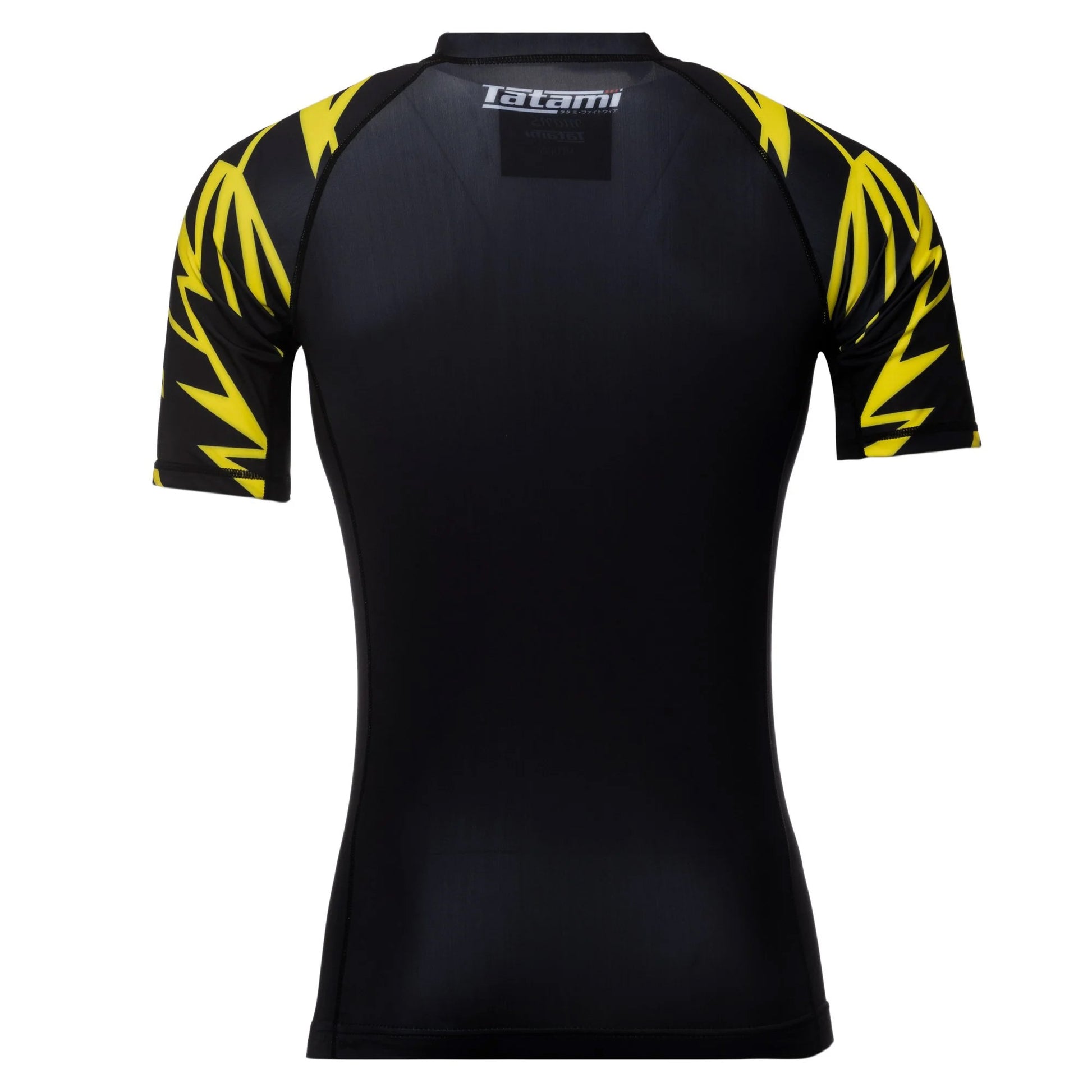 Tatami Recharge Rash Guard Yellow Bolt - The Fight Club