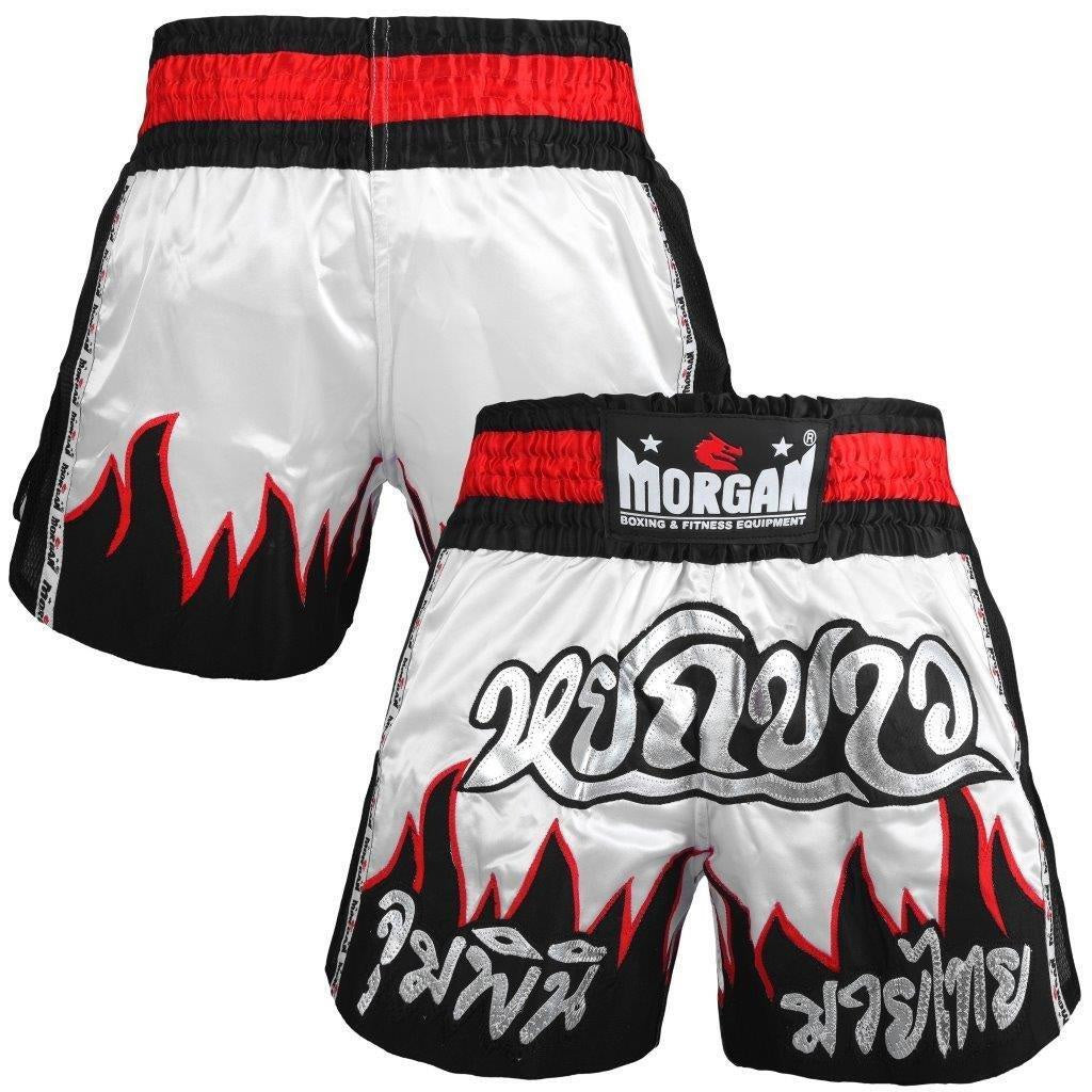 Morgan V2 Flame Muay Thai Shorts - The Fight Club