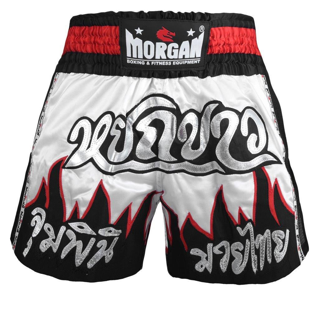 Morgan V2 Flame Muay Thai Shorts - The Fight Club